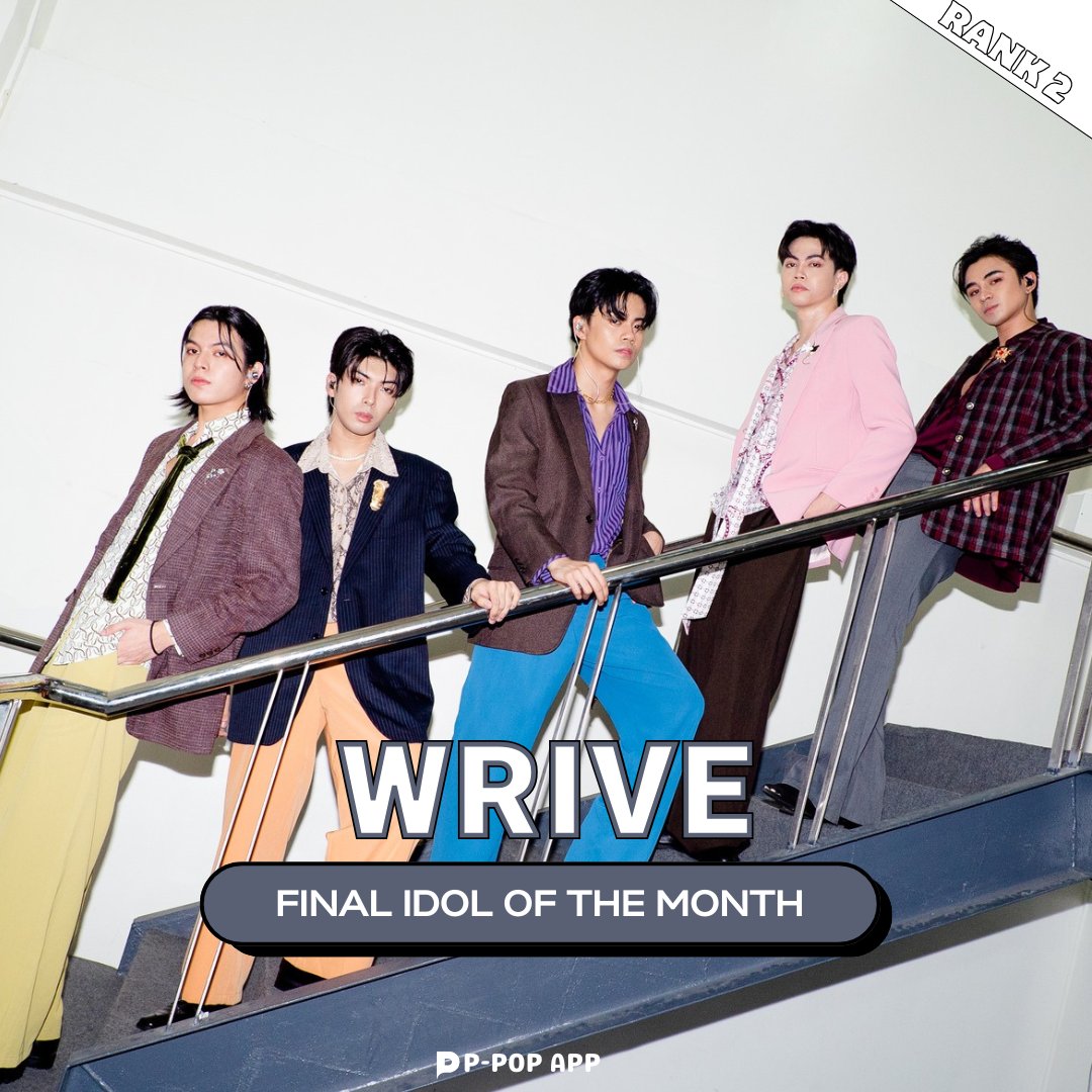 P-POP: Final 𝐈𝐃𝐎𝐋 𝐨𝐟 𝐭𝐡𝐞 𝐌𝐨𝐧𝐭𝐡✨

🥈RANK 2: WRIVE ( <a href="/wriveph/">WRIVE PH</a> )
🔥 Final Votes: 343583
 
🎁 Rewards: 
🏙[1 DAY] Indoor LED, Trinoma Activity Center

ADs design submission before 12/19 :
[📂] p-pop.app/ads-form

Congratulations and thank you for supporting #WRIVE