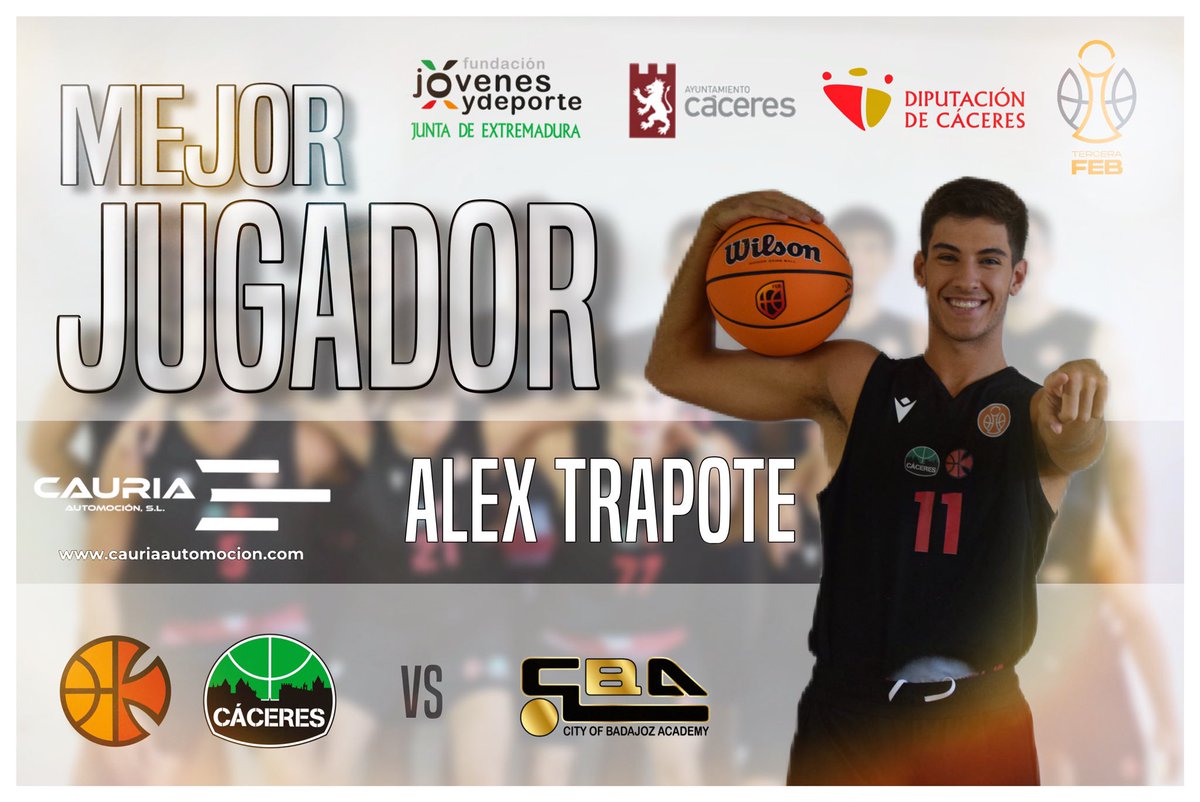 San Antonio Cáceres Basket tweet media