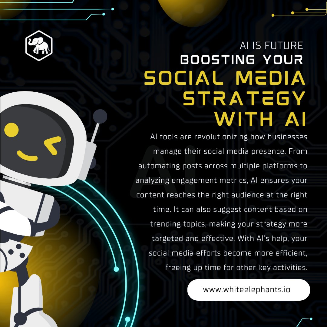 WEelephantTech's tweet image. #Ai #Aiinfuture #whiteelephantsio #future #strategies #web3