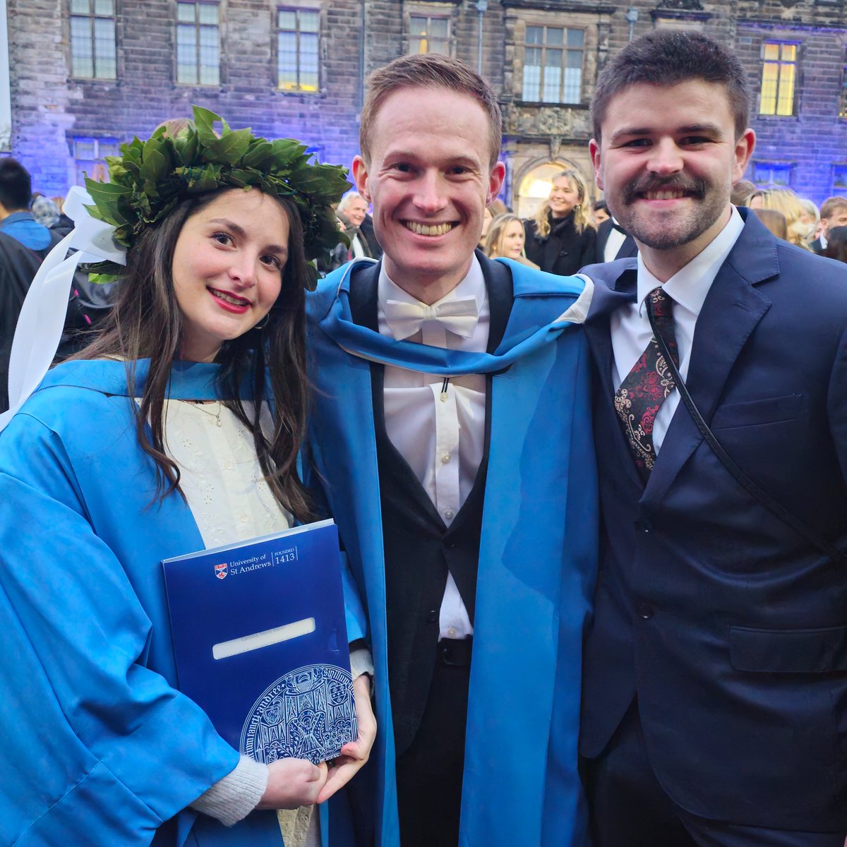 Dr Jacob Baxter (@ernestjeb) on Twitter photo It was a real pleasure to celebrate my PhD graduation from <a href="/univofstandrews/">University of St Andrews</a> earlier this month alongside some truly wonderful people (including <a href="/moro_carlotta/">Carlotta Moro</a> and <a href="/james_afox/">James Fox</a>). It’s been one hell of a journey and I can’t wait for what comes next! It was a real pleasure to celebrate my PhD graduation from <a href="/univofstandrews/">University of St Andrews</a> earlier this month alongside some truly wonderful people (including <a href="/moro_carlotta/">Carlotta Moro</a> and <a href="/james_afox/">James Fox</a>). It’s been one hell of a journey and I can’t wait for what comes next!