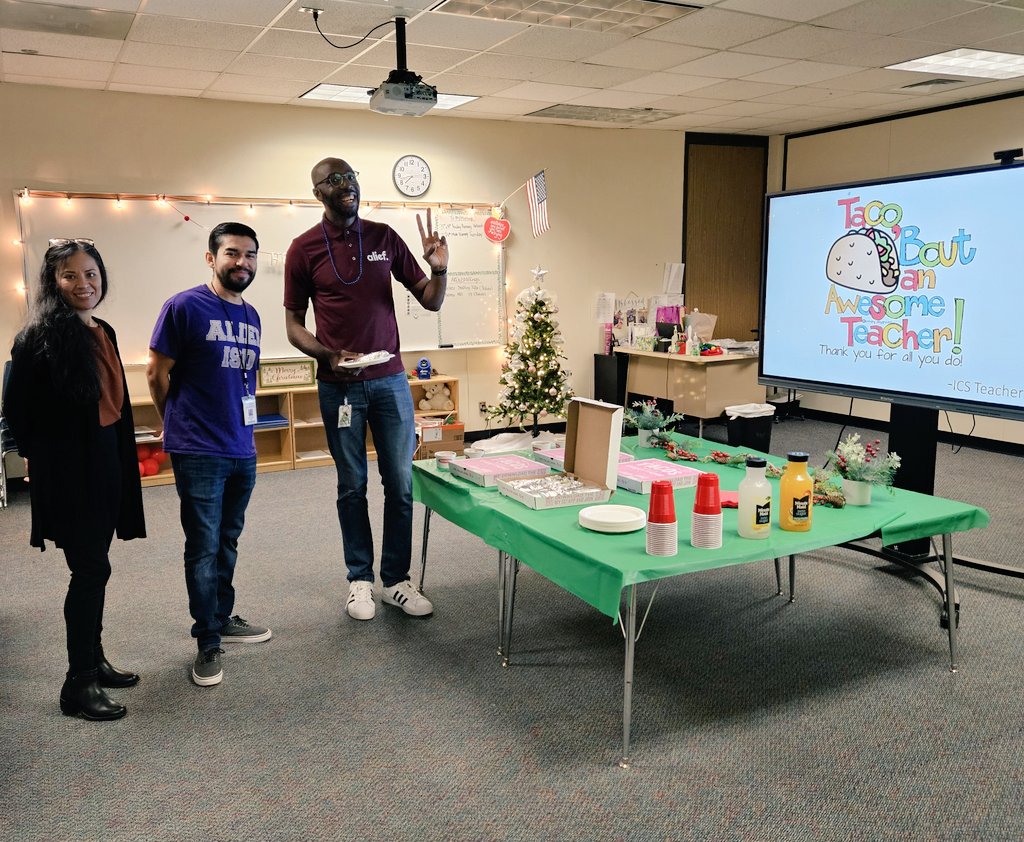 TACObout some great teachers! Our ICS team enjoys spoiling our co-teachers. We are thankful to be working with a wonderful group of K-4 teachers! <a href="/MrsMCampos/">Marissa Campos</a> <a href="/ChambersCharger/">Chambers Elementary</a>