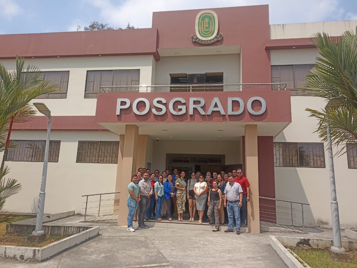 CipatEspol's tweet photo. #CursosCipat I Profesores e investigadoras del Centro impartieron el curso “Oportunidades de Financiamiento de Proyectos de Vinculación”, en la Universidad Técnica Estatal de Quevedo (UTEQ). https://t.co/C33k6aWcsb