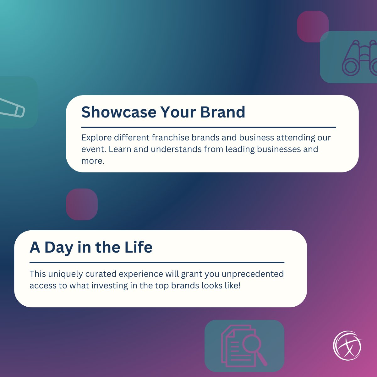 IFAWorldShow's tweet photo. Take a look at what's on offer at The IFA World Franchise Show on May 9th &amp; 10th 2025.🔍 

From Expert Panels &amp; Workshops to Keynote Speakers and networking. Our event is dedicated to providing the best in educational content. 

Find out more 👉 https://t.co/FpBy3mguQq
#ifa https://t.co/Mk5lYG3AFK