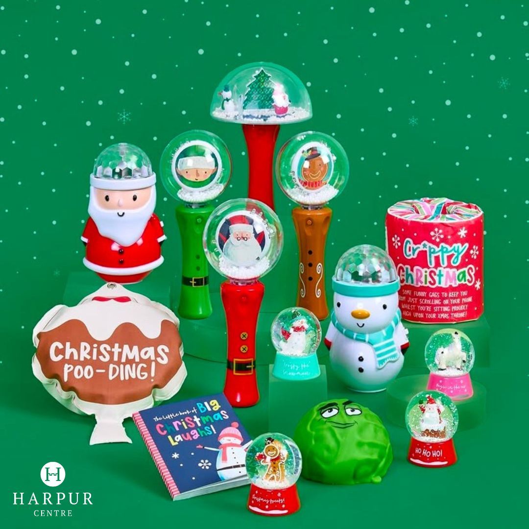 HarpurCentre's tweet image. Bring the fun without breaking the bank! ✨

These festive spinners, quirky snow globes, and stocking stuffers are pocket money perfect for adding a sprinkle of Christmas magic.

Find your local winter wonderland via the @cardfactoryplc 

#cardfactory #GiftGiving #FestiveStyle
