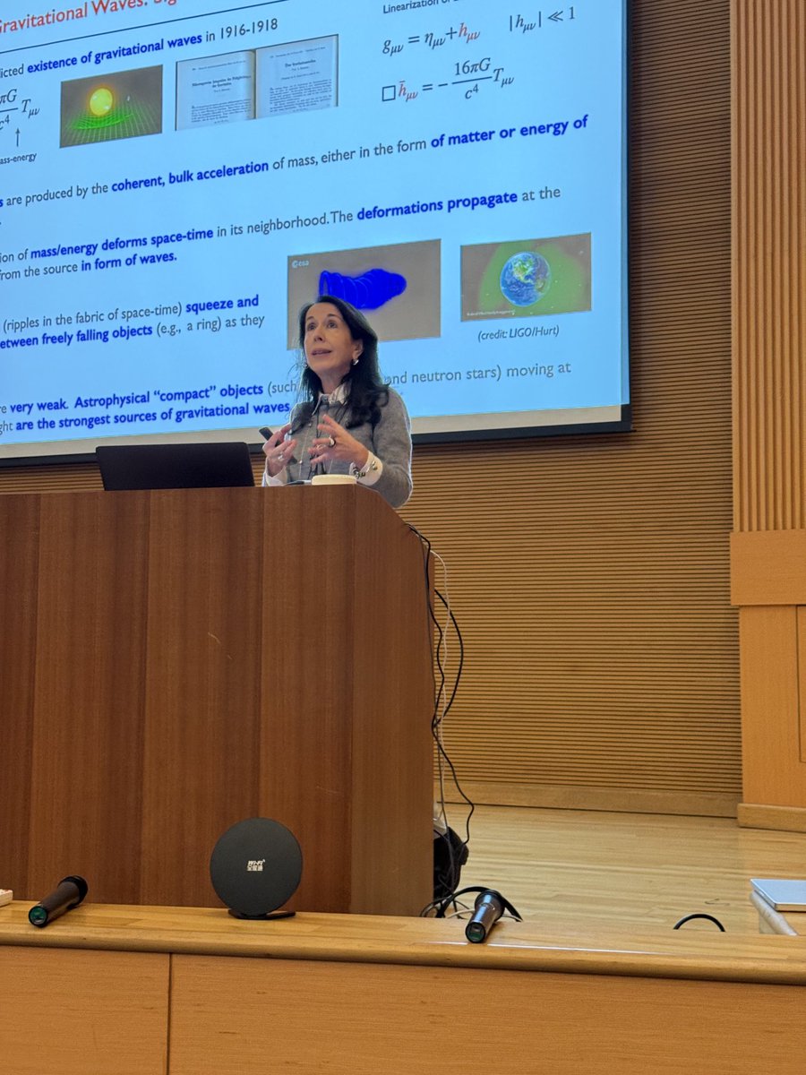 Great colloquium ⁦<a href="/LeCosPA_NTU/">LeCosPA</a>⁩ by Alessandra Buonanno