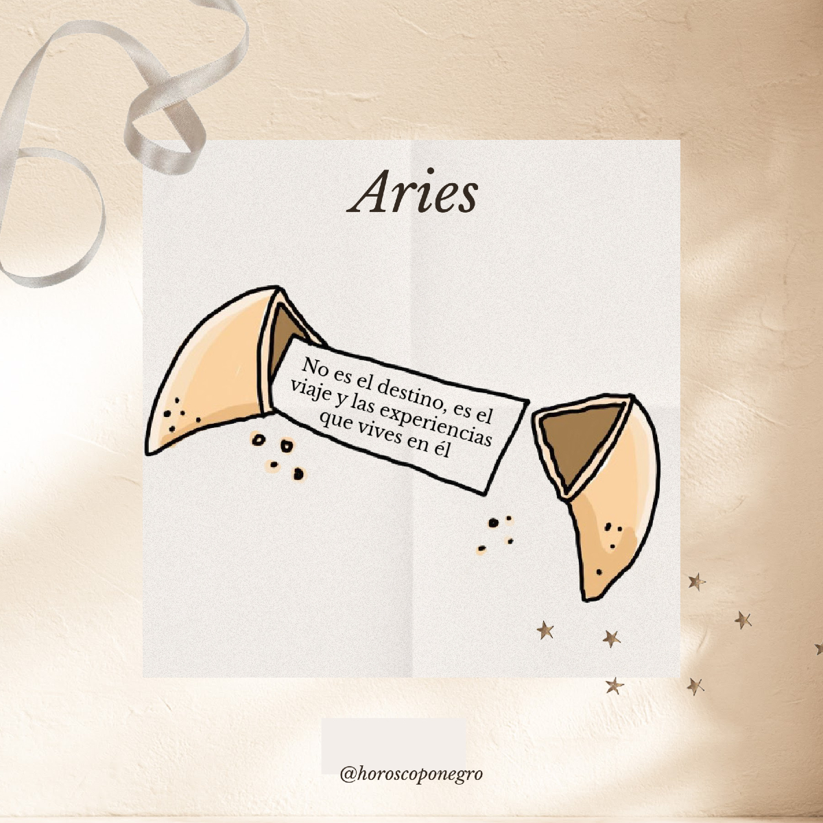 La galleta de la suerte no engaña, Aries 🔮