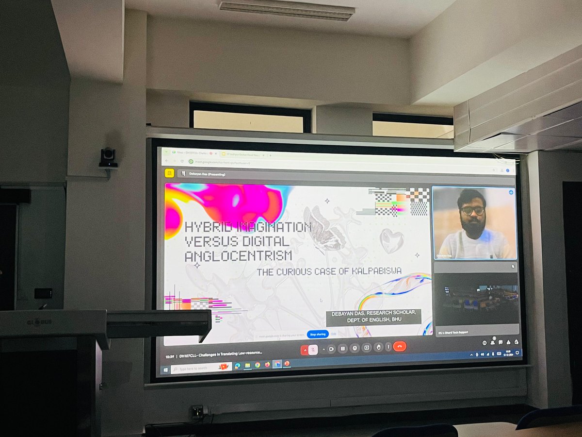 Moments from Session on "Digital Storytelling-1"
.
#dh #digitalhumanities #dharti2024 #dharti2024conference #dharti24 #dhartidh #iitjodhpurdh
