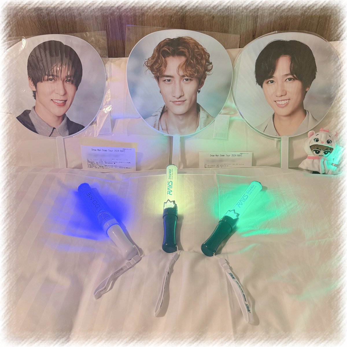 absk____ayn's tweet photo. #SnowManDomeTour2024RAYS

阿部ちゃん最高にかっこよくて可愛くて愛おしかった🥹🥹💚
ファンサもくれて幸せ、、
指さししてのうちわに舘さんが気付いてくれて🫵🏻してくれた😭😭😭

 #SnowMan 
 #SnowManRAYS東京ドームDAY2 
 #阿部亮平
 #宮舘涼太 https://t.co/R61LqYGB5V