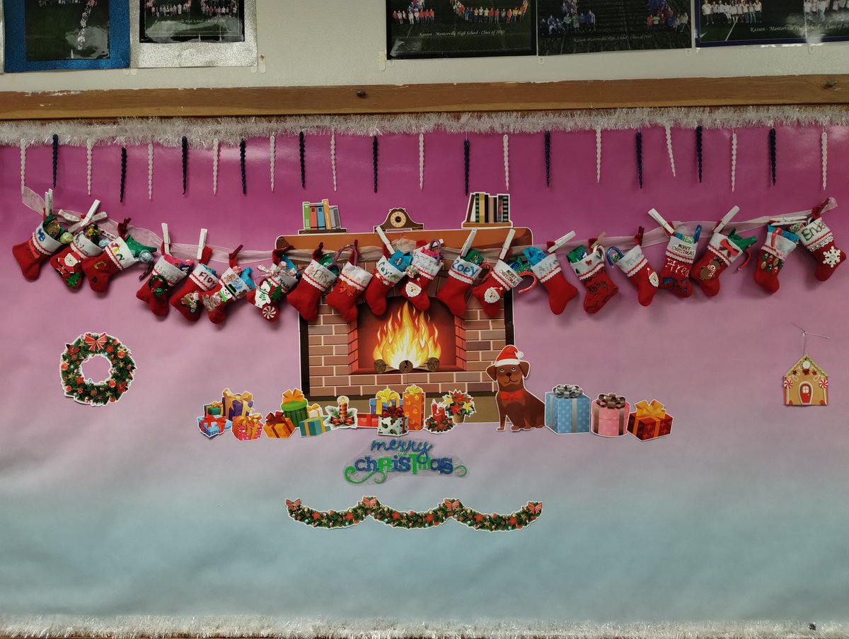 Santa came early to my BRIDGE—no coal for these kiddos.