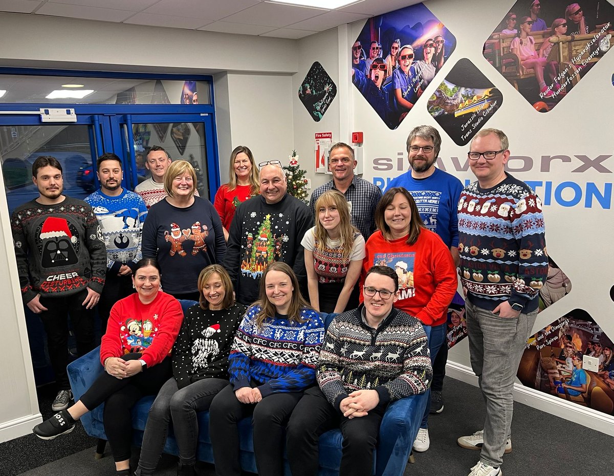 The Simworx office was full of festive cheer when the team donned their best Christmas jumpers! 🎁✨

How have you been getting into the holiday spirit? 🎄

 #Simworx