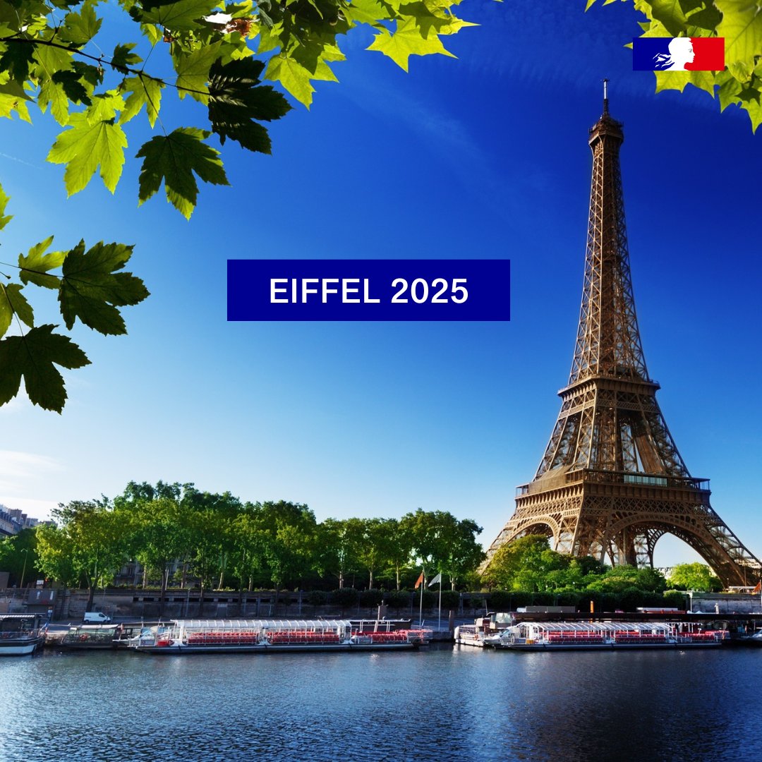 📢 L'appel à candidatures pour le programme de bourses France Excellence Eiffel est ouvert jusqu'au 8 janvier 2025 ! ⏰
Retrouvez-ici les différentes modalités concernant les domaines d'études, le calendrier, les résultats.. 
👉 swll.to/p2QFRuh
#RendezVousEnFrance