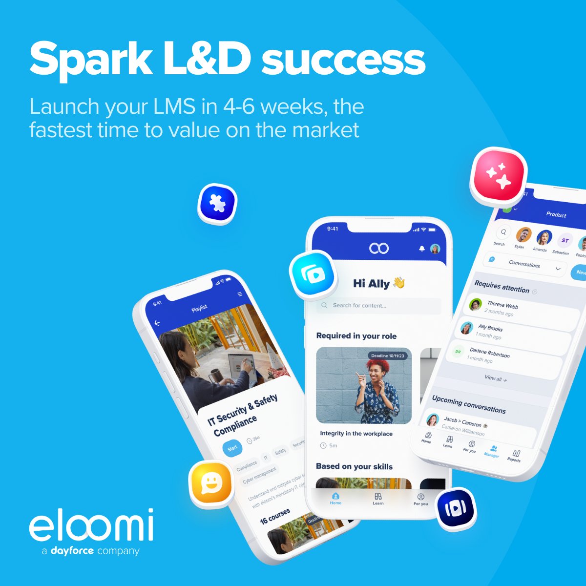 👩‍💼 Affordable, scalable, and easy to use—eloomi has it all in one.
- Faster time-to-value
- Save time and reduce busywork
- Automate HR workflows

💡 Let’s make L&amp;D simpler and more cost-effective.
Get a quote: ow.ly/O1q150UjWLg