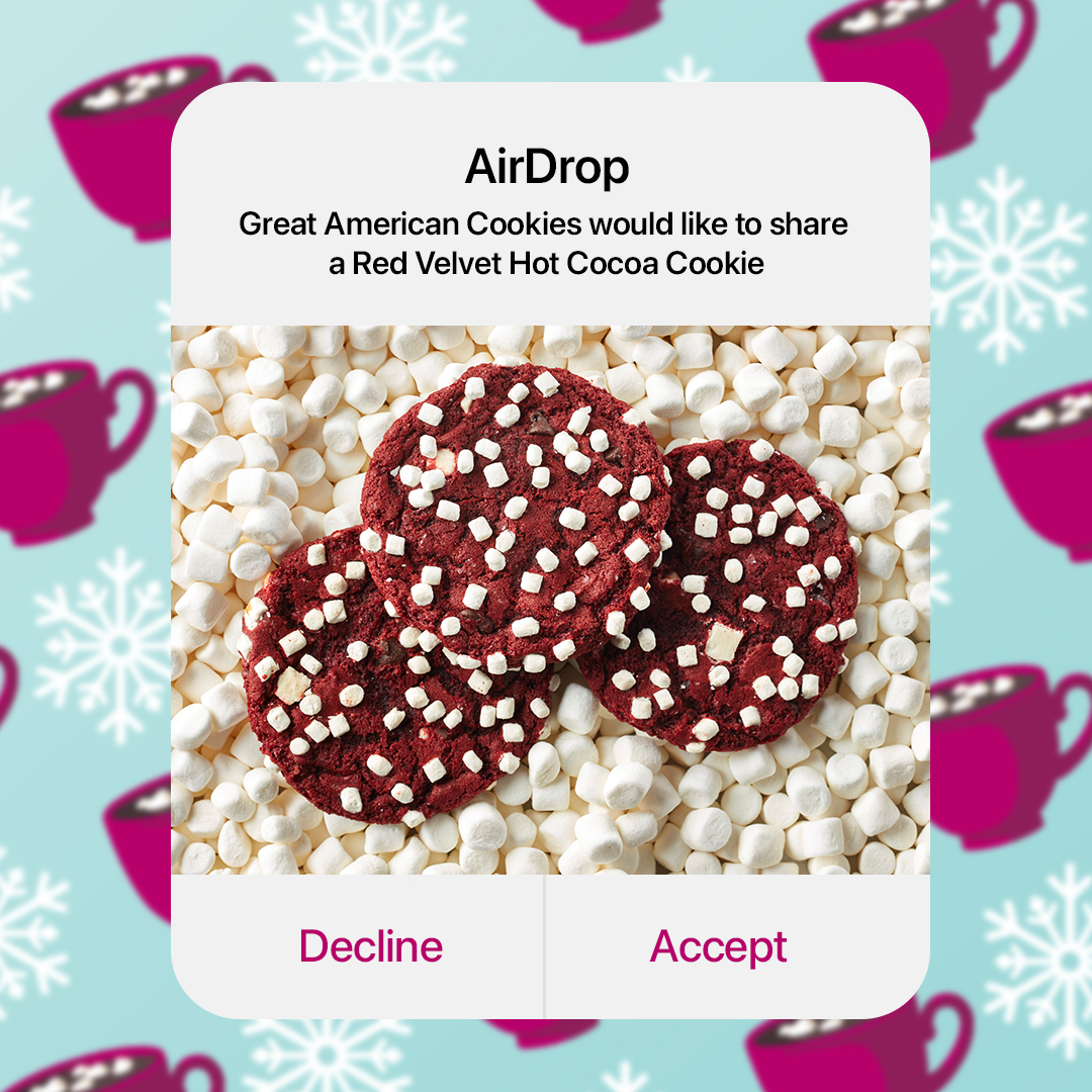 Great American Cookies tweet media
