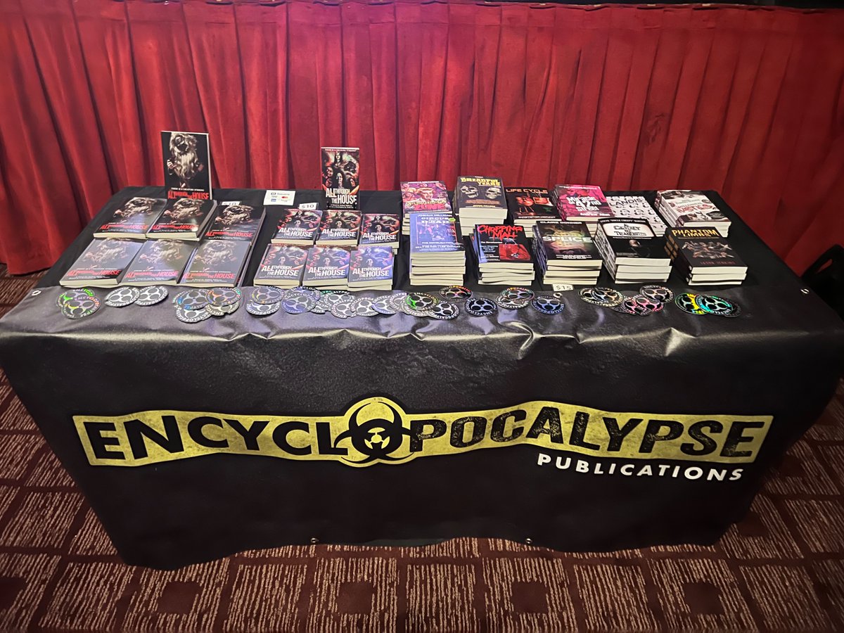 Encyclopocalypse Publications (@enpocalypsepub) on Twitter photo We had a fantastic time last night at <a href="/TheFridaCinema/">The Frida Cinema</a> at the screening of ALL THROUGH THE HOUSE! The film plays really well with a crowd. A fun bit of low budget Christmas Horror w/ twists, turns & fantastic gore. If you ever get a chance to see it with a crowd, we recommend it! We had a fantastic time last night at <a href="/TheFridaCinema/">The Frida Cinema</a> at the screening of ALL THROUGH THE HOUSE! The film plays really well with a crowd. A fun bit of low budget Christmas Horror w/ twists, turns & fantastic gore. If you ever get a chance to see it with a crowd, we recommend it!