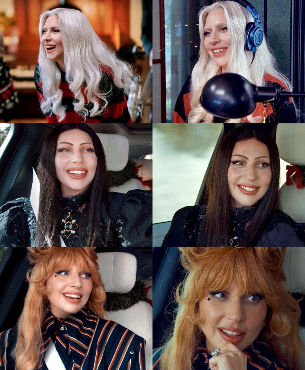 allurequinn's tweet photo. lady gaga pulling all these looks in one day… no one is doing it like her😭 https://t.co/lfN27oPRSf