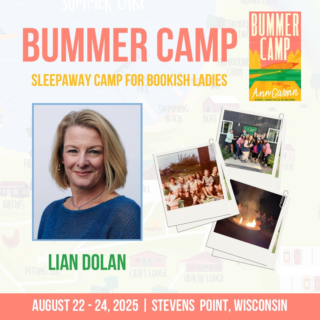 Big News, Campers! I’m excited to announce the first featured author joining me at Bummer Camp 2025 - the incredible @LianDolan! 🎉✨Lian is a writer and talker with a resume that inspires and a heart that connects. She’s the USA Today Bestselling author of The Marriage
