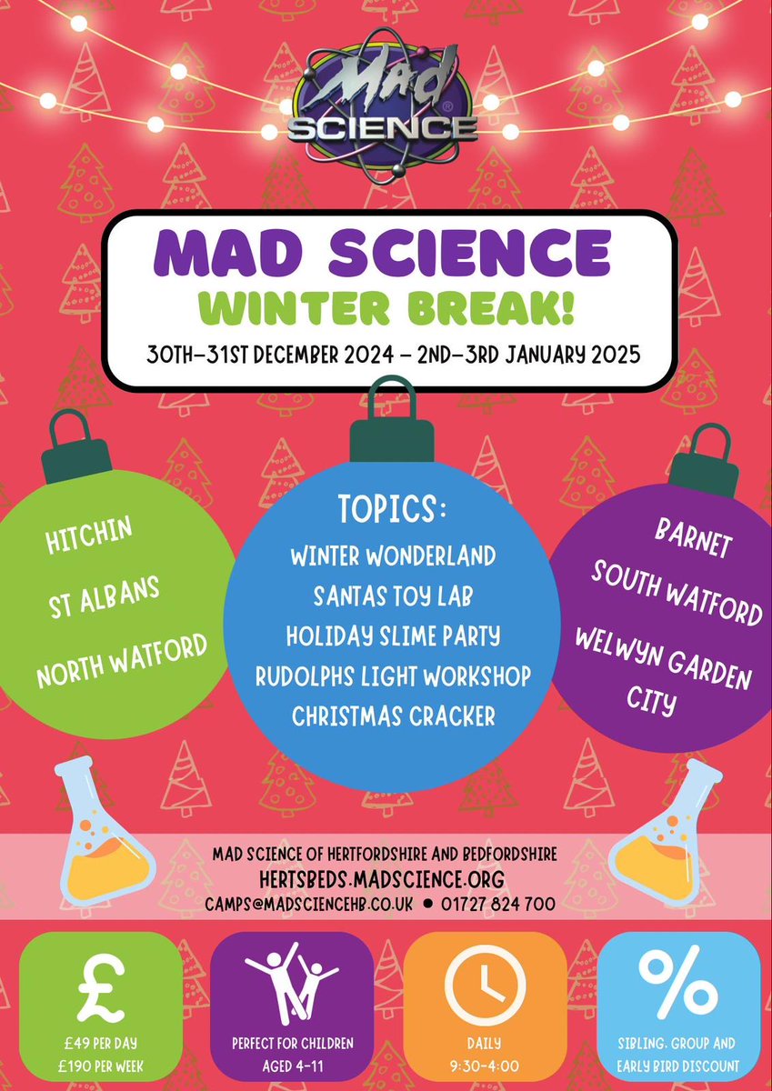Mad Science of Herts & Beds tweet media