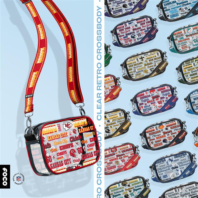 🚨 GIVEAWAY TIME 🚨  
 
Tag a friend below, retweet and tell us your favorite #NFL team to be eligible to win the clear crossbody bag of your choice from our site! 🆓 (1 comment = 1 entry)