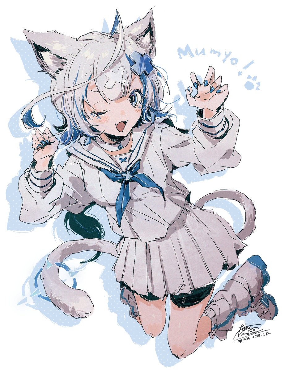 #夢妙画 💙🩵🤍