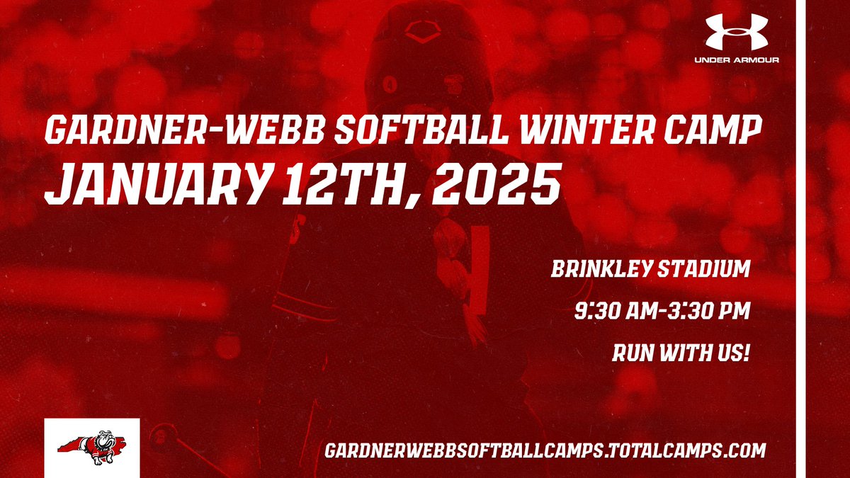 Join Team 41 on 𝐉𝐚𝐧𝐮𝐚𝐫𝐲 𝟏𝟐𝐭𝐡 for our WINTER CAMP ❄️

We can't wait to see YOU there!

🔗 …rdnerwebbsoftballcamps.totalcamps.com

#SkoDawgs