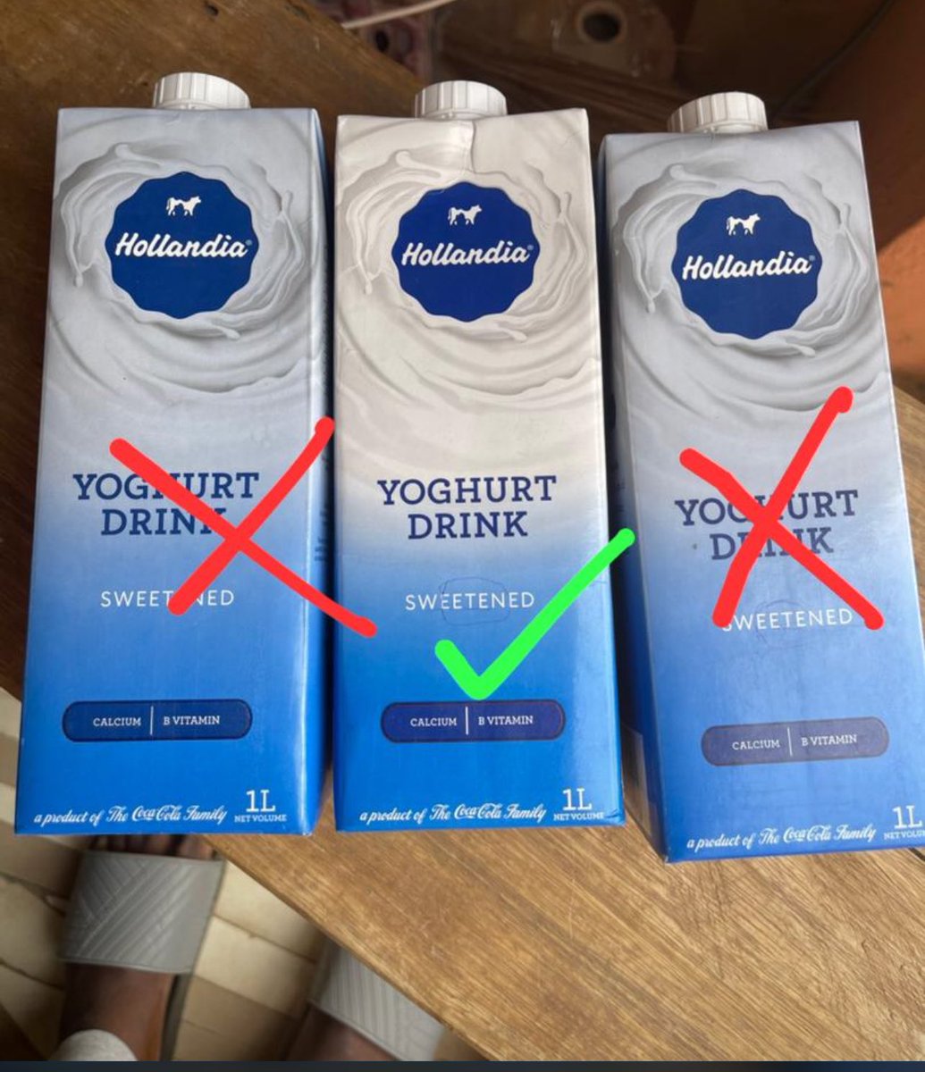 KratosGC's tweet photo. @hollandia_ng Dear Hollandia. They are now counterfeit in the market.

Wanted sending it privately but couldn’t because I’m not subscribed to premium.

The fake tastes rough with tiny particles, not as smooth as the original.

@hollandia_ng https://t.co/loWGbq22ii