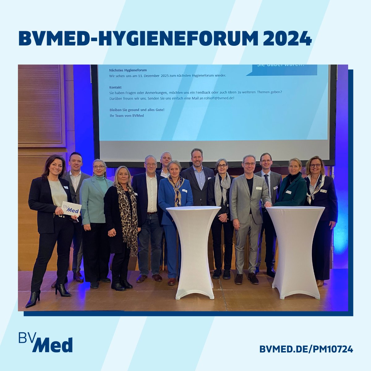 Jede:r hat das Recht, vor Infektionen geschützt zu werden! 😷 Unter diesem Motto fand das BVMed-Hygieneforum statt. Es machte deutlich: Für mehr Infektionsprävention sind neben einem Bündel an Hygienemaßnahmen die Anstrengungen aller Beteiligten notwendig. bvmed.de/pm10724