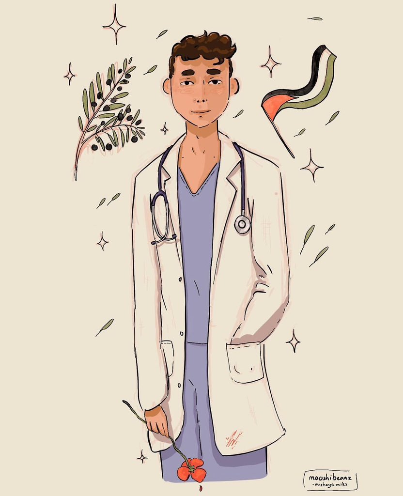 BasharInshasi's tweet photo. This work is designed to draw attention to a Palestinian medical student whose dream was cut short. If you can help him in any way, do not hesitate because you are his only hope before it is too late. At least make his voice heard and share.

https://t.co/MFsV9JylC9 https://t.co/1oLpiB2vP9