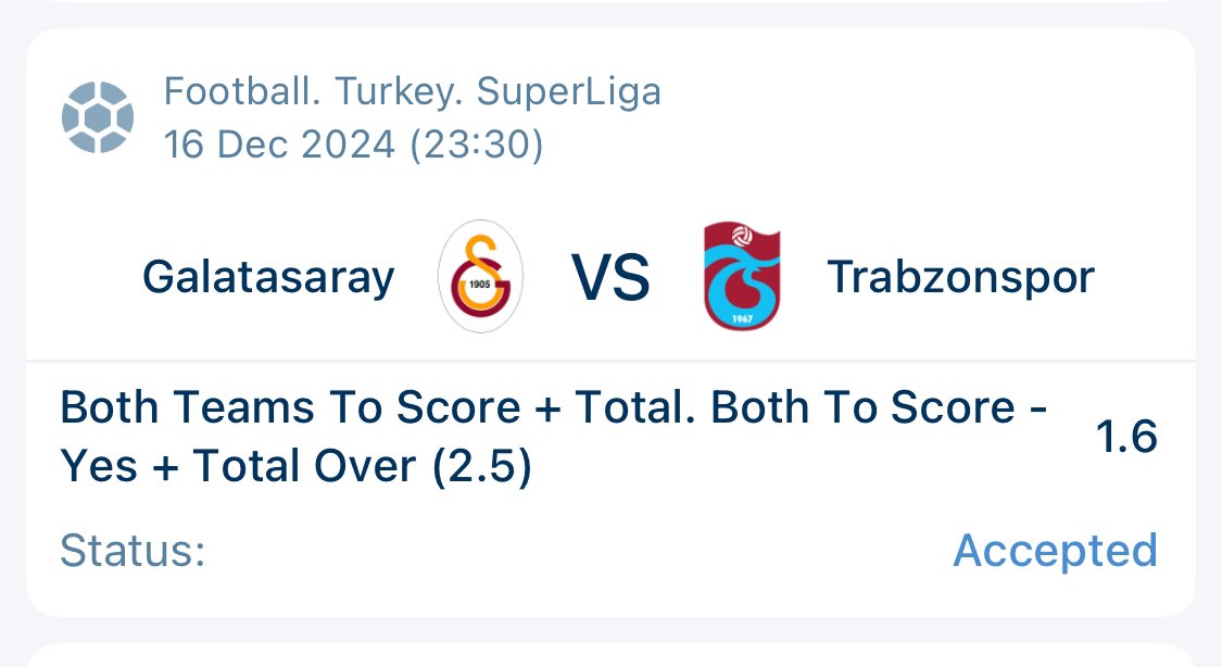 Today tip ⚽