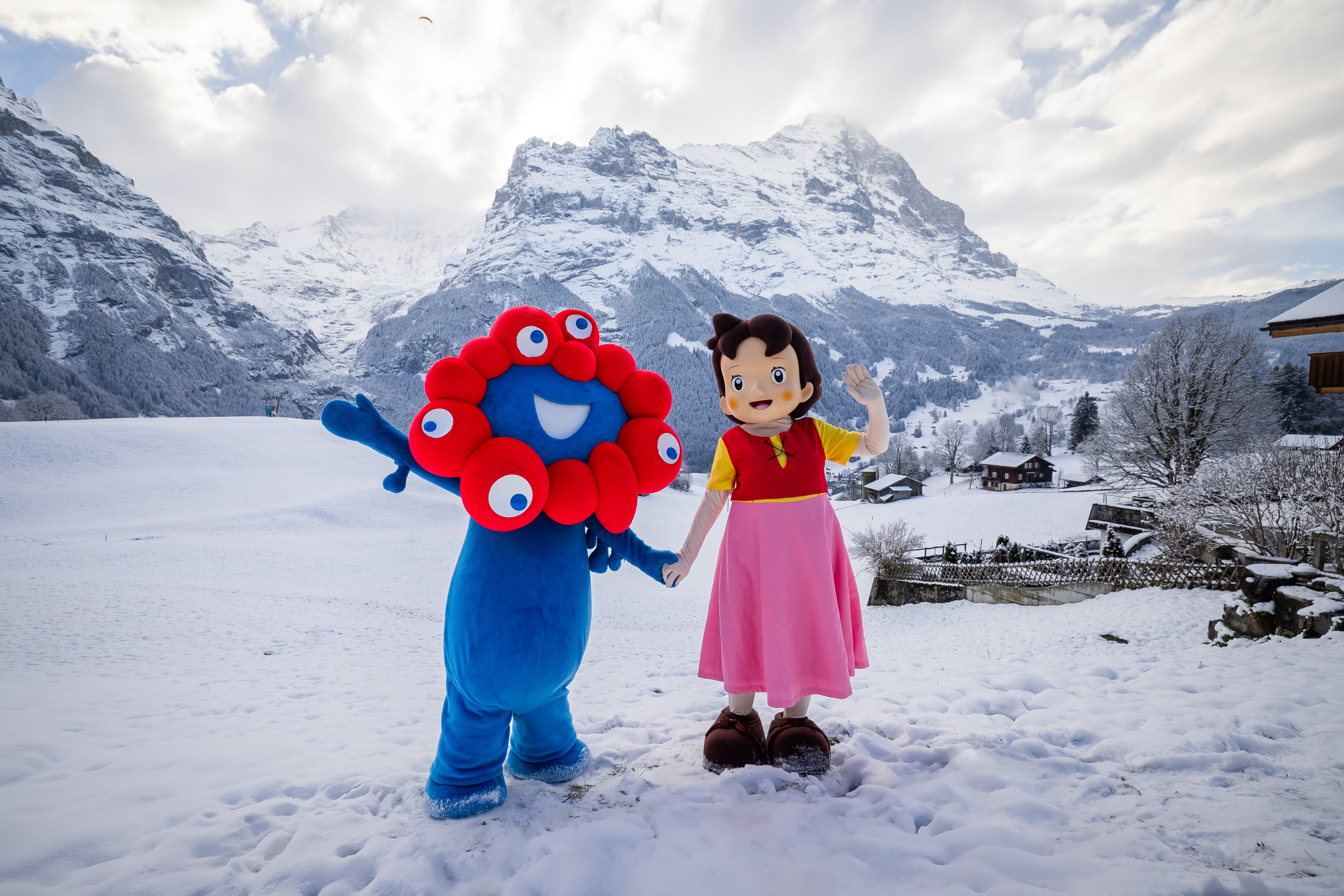 A ミャクミャク ハイジ アルプスの少女ハイジ ミニ フレーム