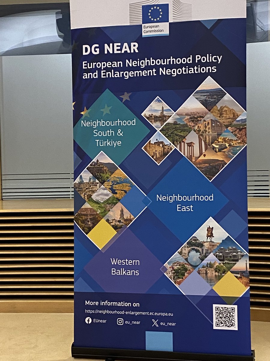 First day of meetings in Brussels, today at meeting on enlargement and neighbourhood, discussing cooperation priorities for 2025-2027. 🇪🇪 focuses  on Eastern neighbourhood, support to resilience and civil society are in focus.