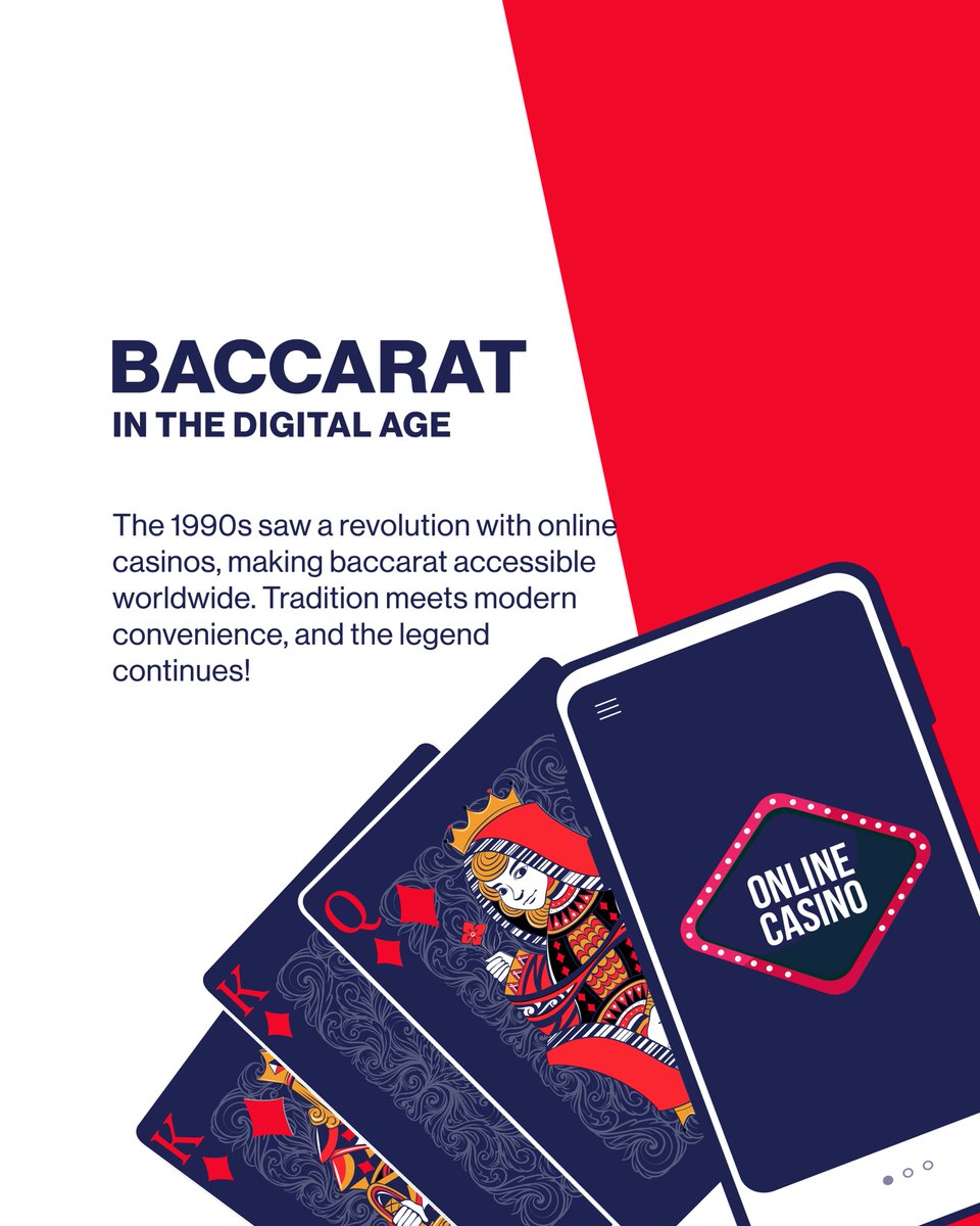 Ever wonder how baccarat went from Italy to Bond’s favorite table? It’s got history, class, and a whole lotta style. Time to level up buddy! 🎯💰

#SiGMAPlay #BaccaratOrigins #OnlineCasino #ResponsibleGabling