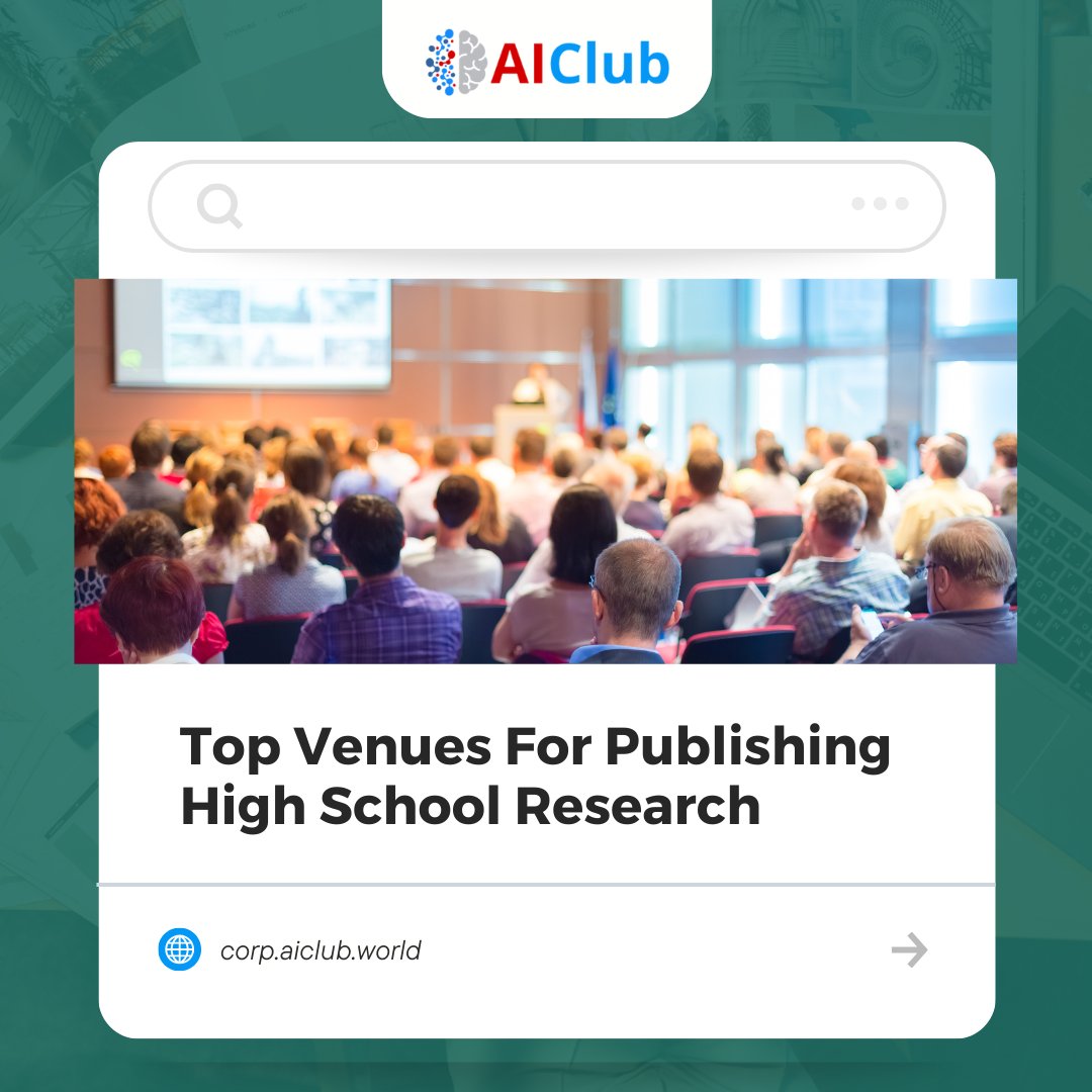 Our latest blog is for high school students aiming to publish research, highlighting the differences between professional and high school journals, the importance of peer review, and factors to consider like journal prestige and selectivity. 🔍🎓

bit.ly/4fqCNRg