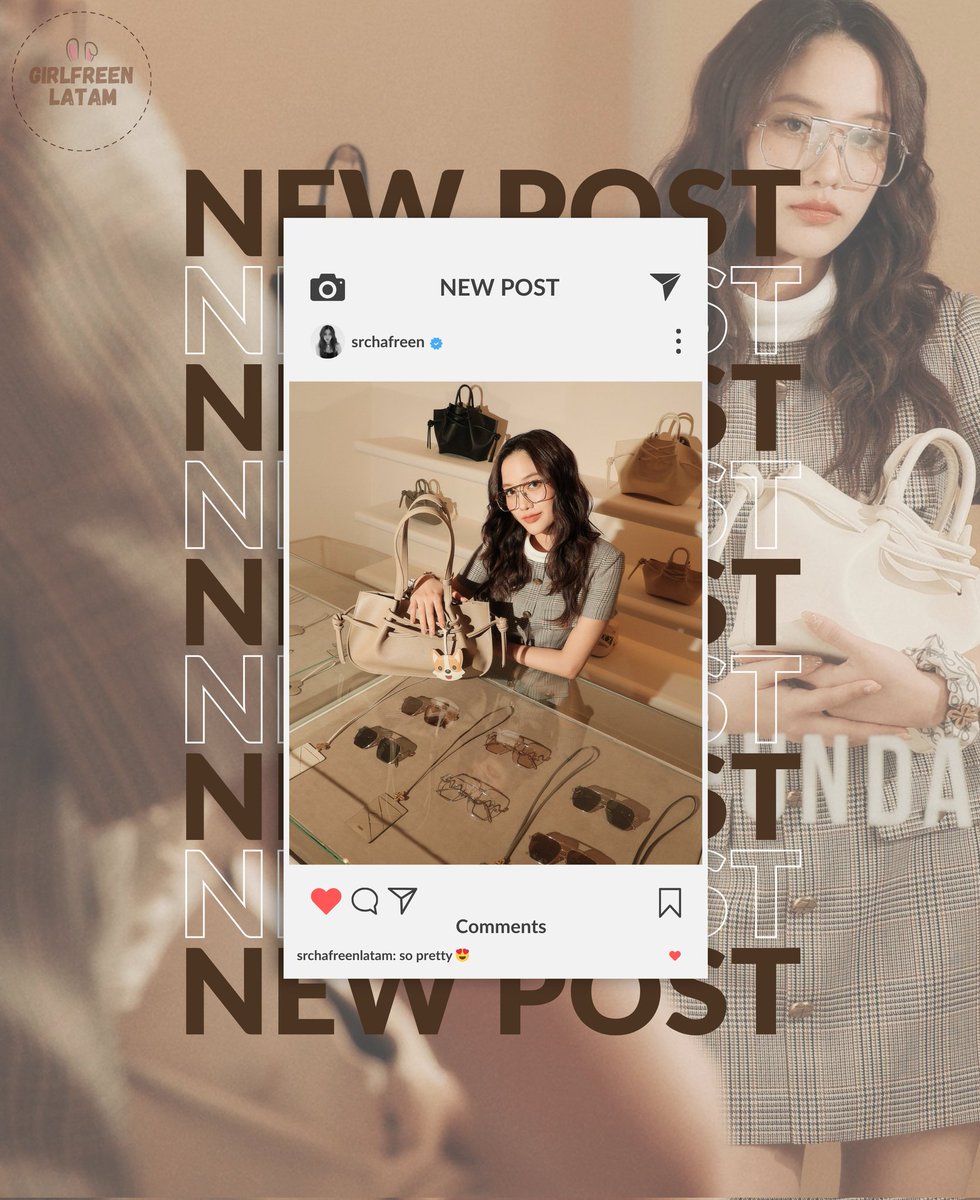srchafreenlatam's tweet photo. [📷 FREEN’S NEW IG POST] 

🕶️👜✨

SAROCHA X FUNDAO EMBASSY STORE
#FUNDAOxFREEN

Don't forget to interact positively with the post! 🌷
🖇️ https://t.co/nVP2MZsBOr

♥️ Like
💬 Comment
🔗 Share
📂 Save https://t.co/eqVKAyx3Yx