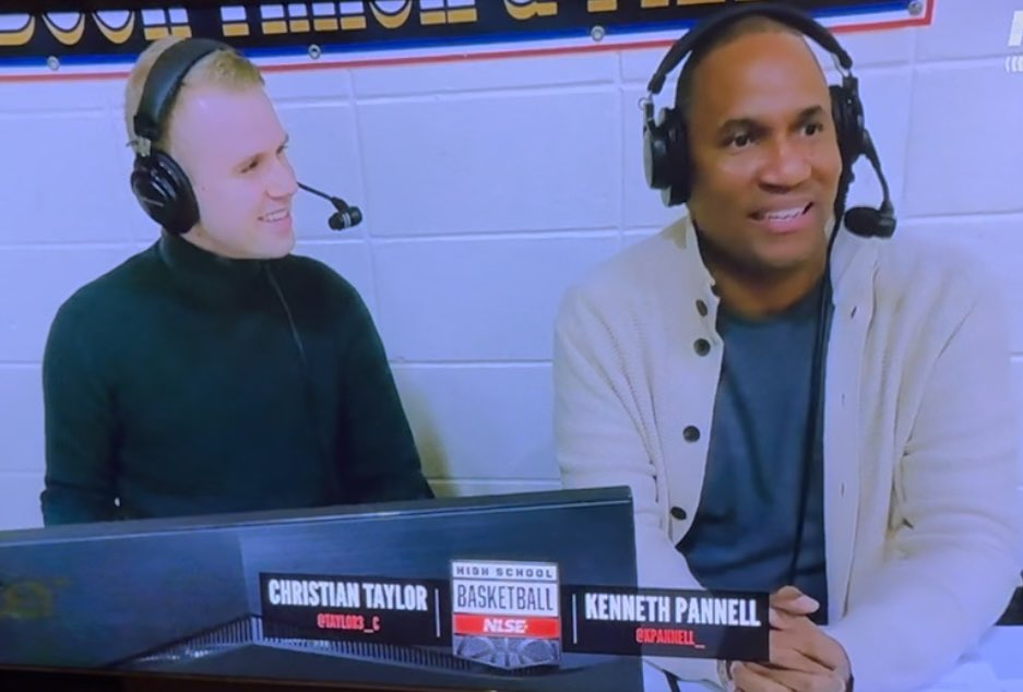 KPannell71's tweet photo. Do what you LOVE, LOVE what you do.  Amazing experience doing color commentary with @taylor3_c on @nlsetv. https://t.co/Sh7XYCv8Yk