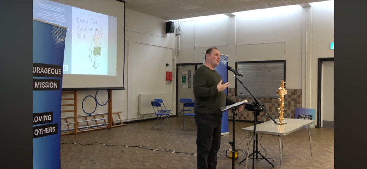 HazeldineDavid's tweet photo. I realized a childhood dream yesterday. I preached at Hersham Baptist Church (the church I walked past twice a day throughout my childhood). I bet you can’t guess what I spoke on😂😉! https://t.co/CQa3AcebjF