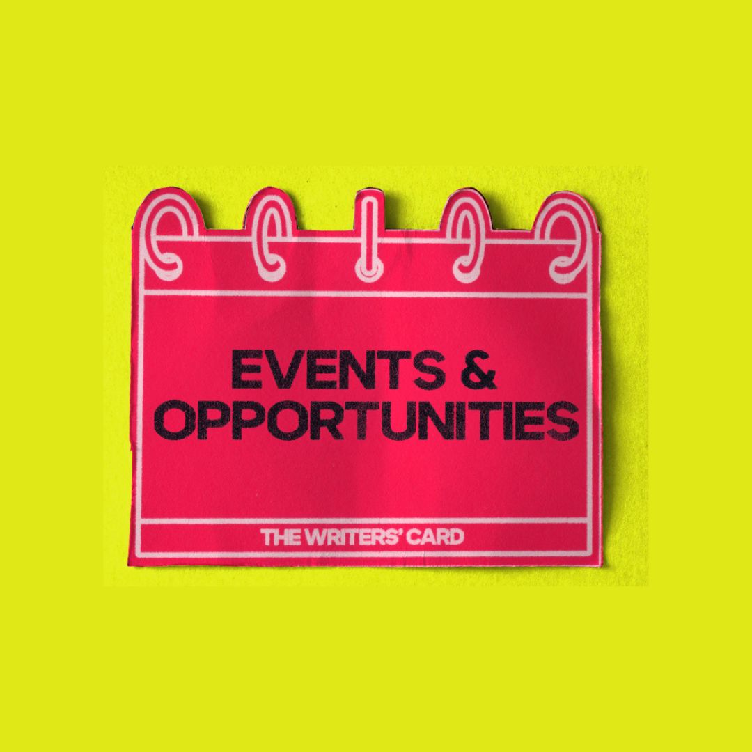 Writers' Card Members

Your final newsletter of the year is in your inbox including a special message from our AD David Byrne.

🎫  You can also now book for January's exclusive events &amp; opportunities including the Writers' Canteen, Career Surgeries, Writers' Nights and Zoom