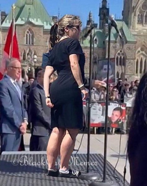 liz_churchill10's tweet photo. Good Riddance. Canada’s WEF Tyrant, Chrystia Freeland, resigns from Justin Trudeau's Cabinet. https://t.co/LTMELSjqs2