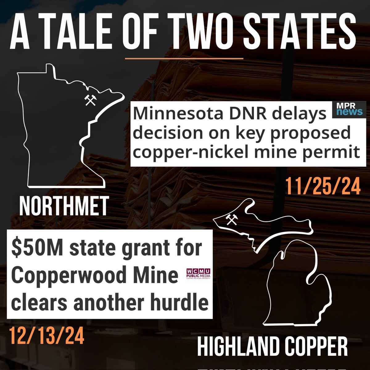 Last week, Michigan's fully permitted Copperwood Mine Project in the Western Upper Peninsula, operated by Highland Copper Company Inc., advanced further as the state House Appropriations Committee approved a $50 million funding reallocation. The funds are earmarked for