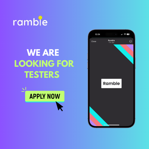 ramble_app's tweet photo. 🚀 Join the Ramble Project! We're looking for testers to try our Telegram Mini-App. Explore, play, and help us refine the game by spotting bugs and testing features. Be part of the future of gamified marketing! 👉 https://t.co/HSe8Ox0d4t 
#GameTesters #MoveToEarn https://t.co/j2aNc0ijpN
