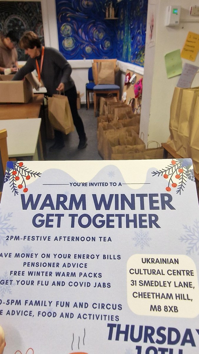 Health Development Coordinators - North Manchester (@healthymcr) on Twitter photo Gearing up for our winter get together on Thursday <a href="/waiyin_wc/">Welcome Centre</a> <a href="/nmcp2017/">North Manchester Community Partnership (NMCP)</a> @WHMmanchester <a href="/chacentre/">@CHACentre</a> <a href="/McrFoodbank/">Manchester Central Foodbank</a> <a href="/JigsawHG/">Jigsaw Homes Group</a> Gearing up for our winter get together on Thursday <a href="/waiyin_wc/">Welcome Centre</a> <a href="/nmcp2017/">North Manchester Community Partnership (NMCP)</a> @WHMmanchester <a href="/chacentre/">@CHACentre</a> <a href="/McrFoodbank/">Manchester Central Foodbank</a> <a href="/JigsawHG/">Jigsaw Homes Group</a>