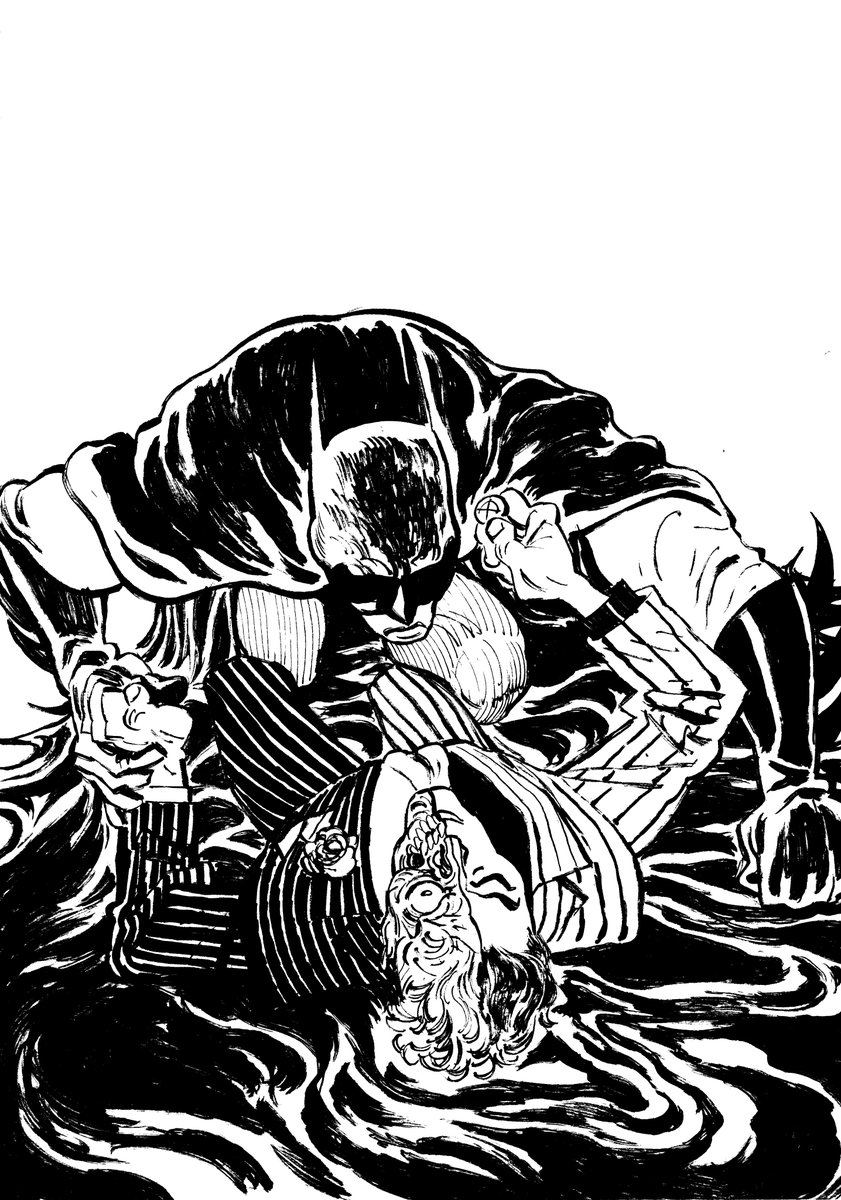 batman &amp; two-face commission