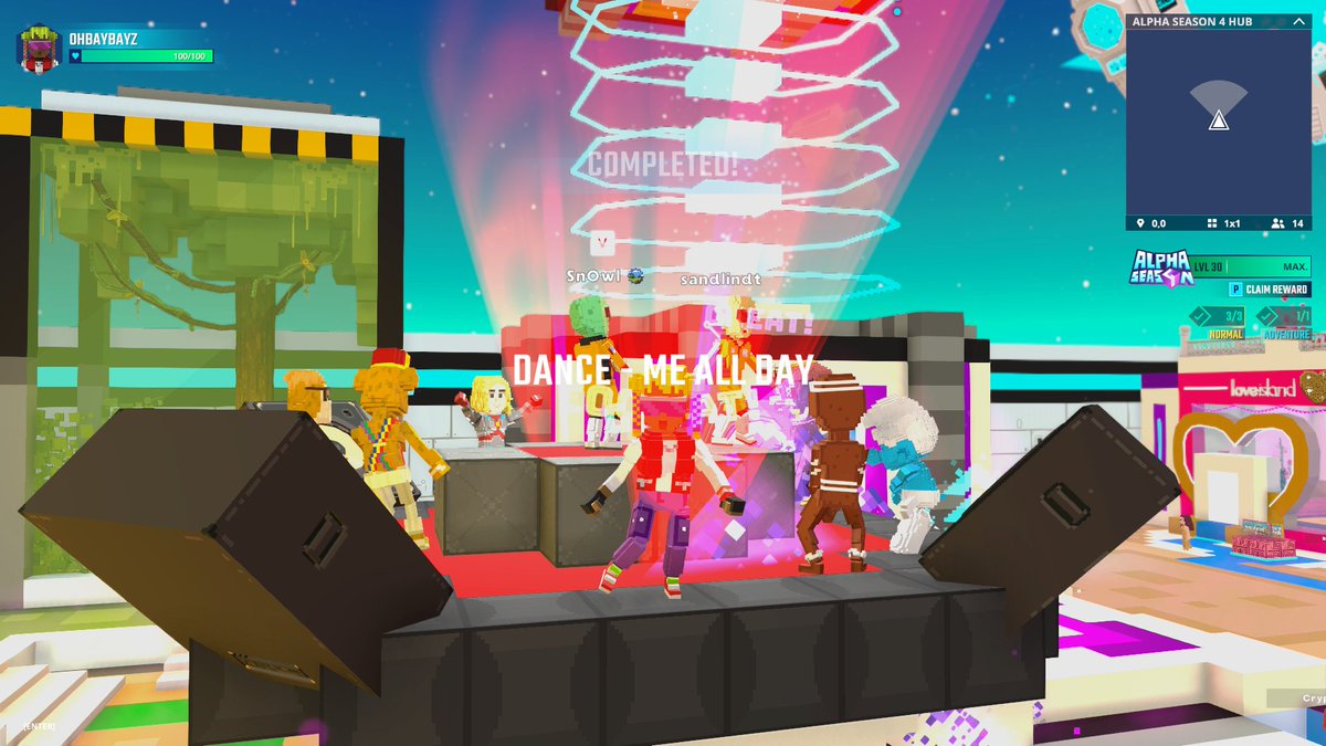 ohbotorey's tweet photo. 🥳🎊 Partying it up at the Alpha Season 4 bash in @TheSandboxGame Hub! The metaverse knows how to throw a party! https://t.co/WihNaPSiDG #TheSandbox #AlphaSeason4 #AS4SocialChallenge https://t.co/YMoz8cAwa4