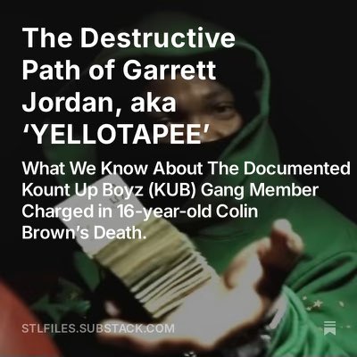 StlFiles's tweet photo. A Deeper Look Into the Violent Criminal Past of Garrett Jordan— the Documented Gang Member Charged in the Tragic Death of 16-year-old Colin Brown, a CBC Hockey Player and Beloved Son of a Retired Illinois State Policeman. 

#JusticeForColin 

https://t.co/bYUXeQz5Ja https://t.co/MHVHJ67io7