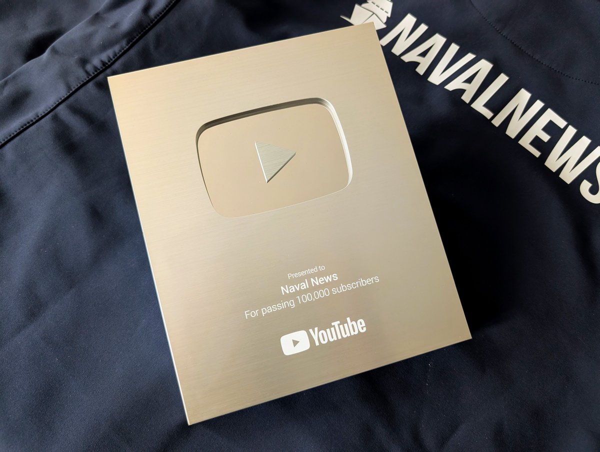 navalnewscom's tweet image. 🎉 WE DID IT! 🎉
We have reached 100K just 5 years after the launch of the Naval News channel, website, media and brand!
HUGE thanks to the entire Naval News crew and to our loyal readers and watchers! 🥳
This milestone really means a lot 🙏
#100kSubscribers on @YouTube