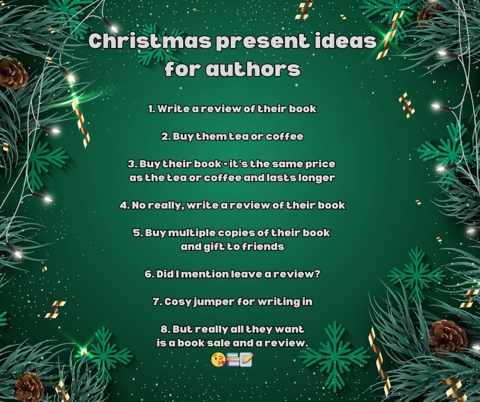 DAnnHall20's tweet photo. The BEST Christmas presents to gift an author.
#HorrorCommunity #vampire #BookCommunity #vampires #AuthorLife #HorrorFans #horrorreading #horrorromance #vampirebooks #horrorfan #horrorbooks #indieauthor #Horrormas #authorpresent #authorgifts #supernaturalbooks https://t.co/ux302hi19m