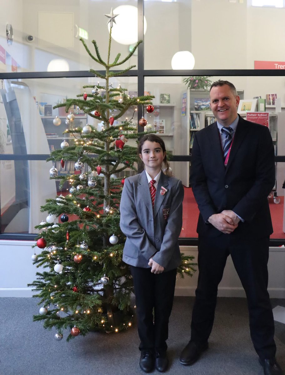 Today, Delilah in Year 7 became the first student to receive our Headteacher Award! 🌟 
Delilah was recognised for her outstanding speech to prospective families at our Open Evening in October, where she wowed everyone with her confidence and enthusiasm! #WeArePoltair