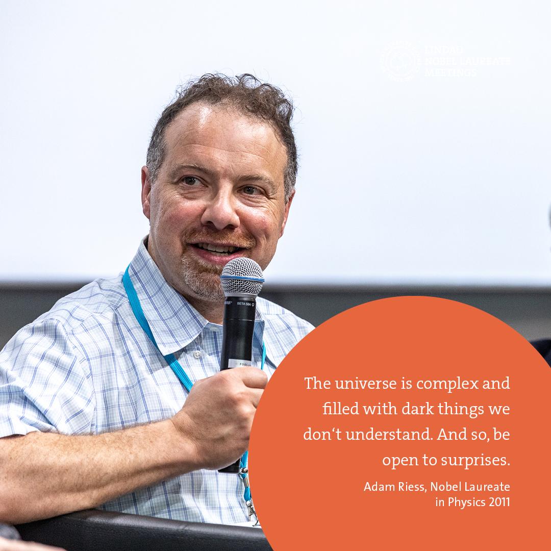 Happy 55th birthday to Nobel Laureate Adam Riess who received the 2011 #Physics Nobel Prize "for the discovery of the accelerating expansion of the Universe through observations of distant supernovae". To learn more check out the Lindau Mediatheque bit.ly/3VIQaFz.