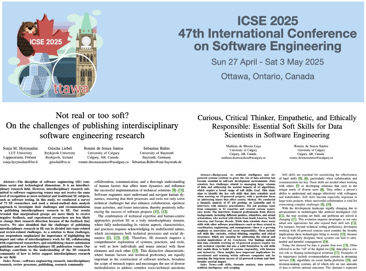Ronnie de Souza Santos, Ph.D. tweet media