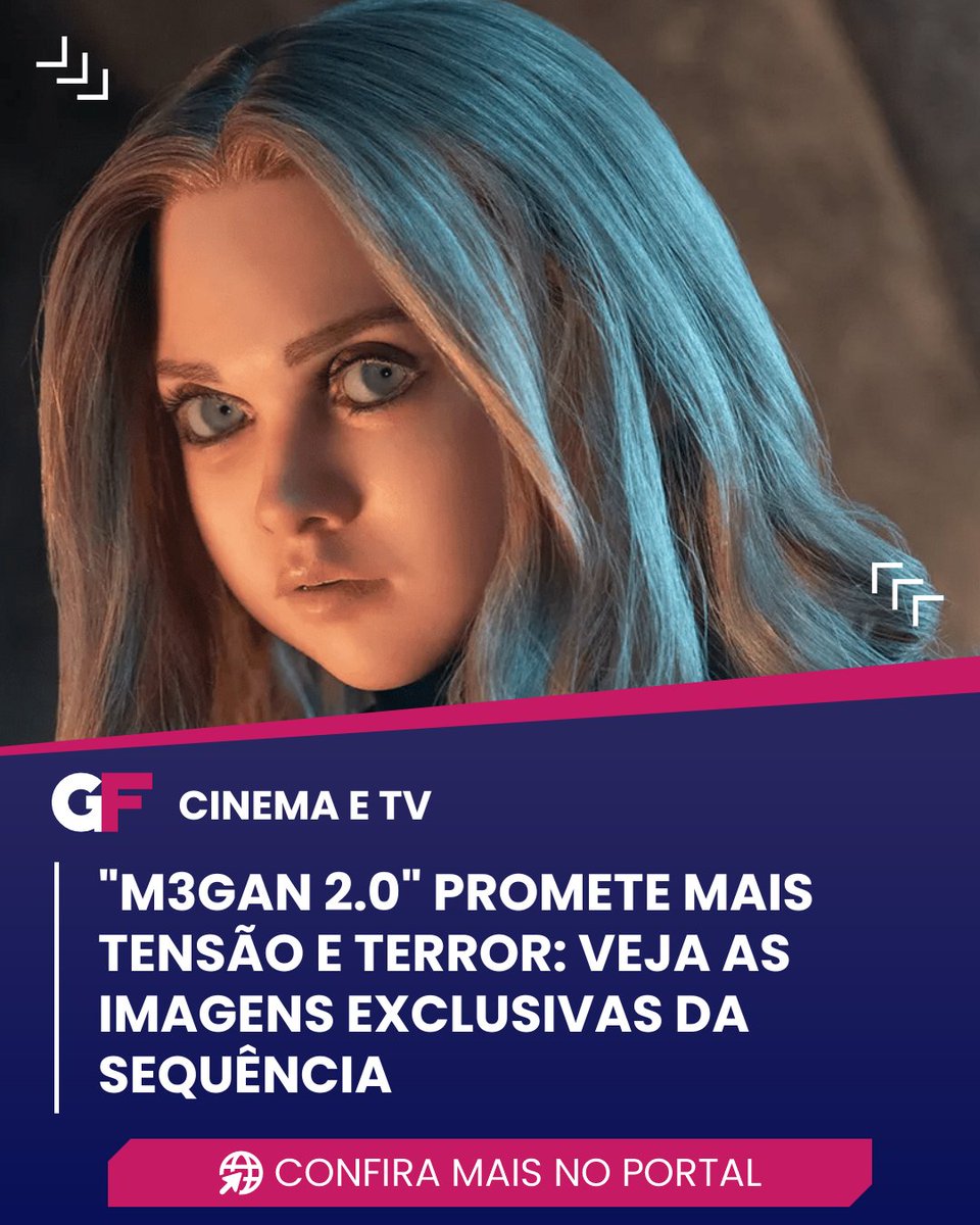 ogamewire's tweet photo. "M3GAN 2.0" promete mais tensão e terror: Veja as imagens exclusivas da sequência.
#Filme #Horror #Terror #Killer #M3GAN #Spinoff #SOULM8TE #Marvel #Psicologia #AllisonWilliams #VioletMcGraw #AkelaCooper #KateDolan
Saiba mais: https://t.co/0UJ5ByjvTY https://t.co/LSPyPRQYi4