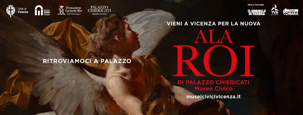 Dal 21 dicembre 2024 apre al pubblico l’Ala Roi del Museo Civico di Palazzo Chiericati. 
Le 11 sale, che accolgono più di 300 opere dal Seicento all'Ottocento, potranno essere viste in anteprima venerdì 20 dicembre, dalle 18.30 alle 23, con una visita gratuita.
#palazzochiericati
